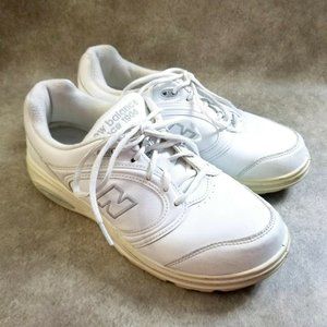New Balance Womens 812 WW812WT Size 8 D White Lace Up Walking Athletic Sneakers